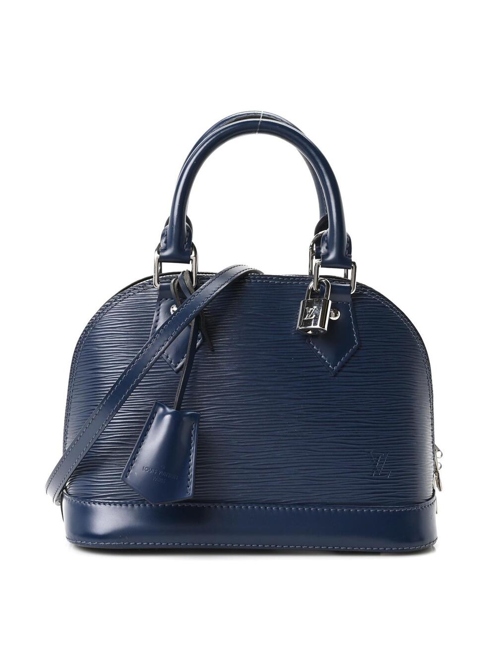 Louis Vuitton Epi Alma Bb Indigo #346150L16B